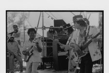 Earl King with Stevie Ray Vaughan at Jazz Fest, May 3, 1986
