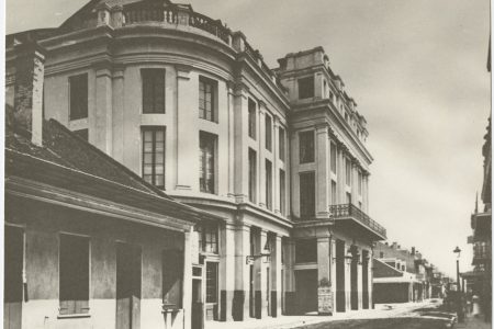 French Opera House on Bourbon Street.